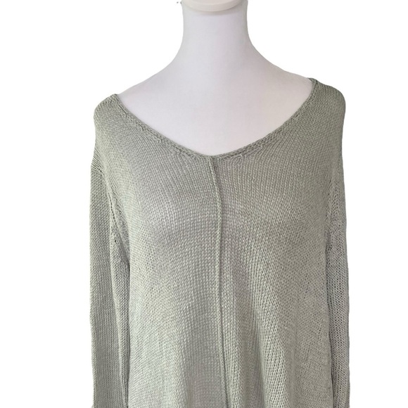 Wooden Ships - Light Weight Scoop Neck Beach Sweater Sz S/M - Picture 2 of 6